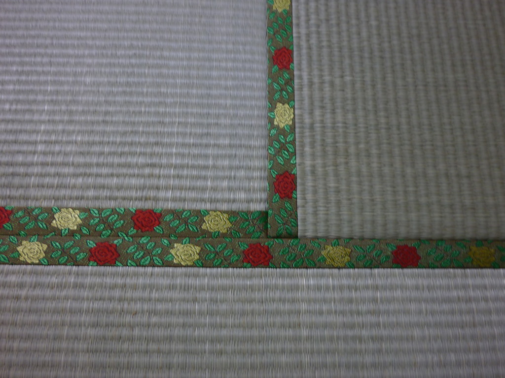 日光市のお客様宅施工例。。アオ畳表畳表。