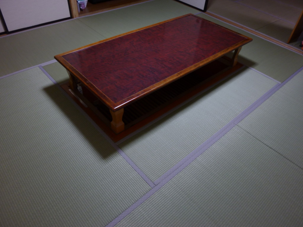 日光市のお客様宅施工例。。アオ畳表畳。