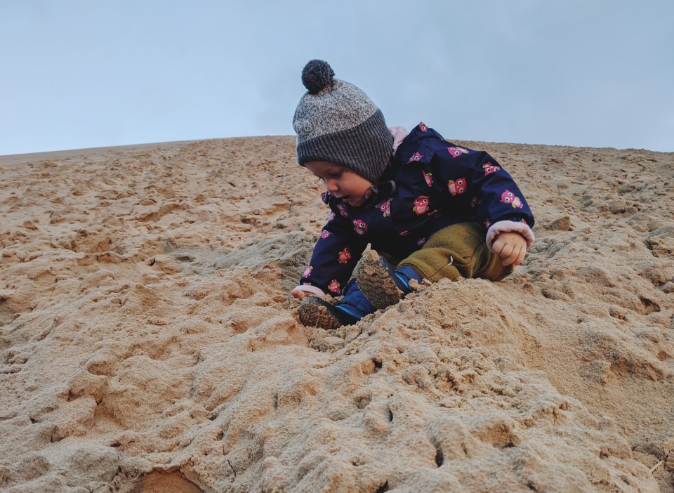 Ein riesiger Sandkasten