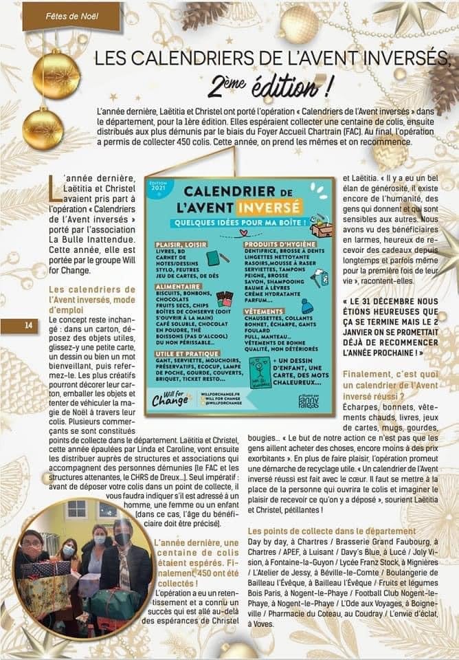 TOP DEPART DU CALENDRIER DE L'AVENT INVERSÉ