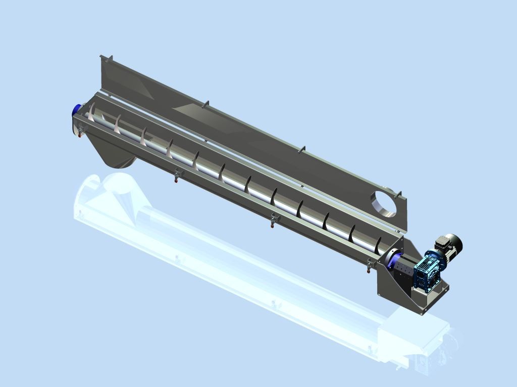 Trogschneckenförderer