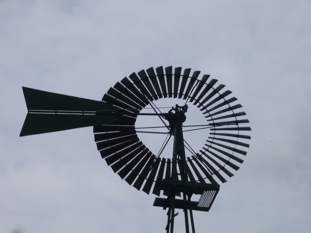 Windkraftanlage im Kiekeberg Museum