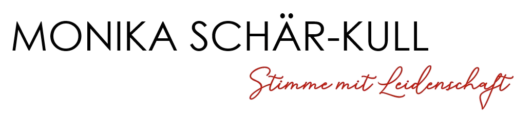 Monika Schär - Sängerin aus Leidenschaft