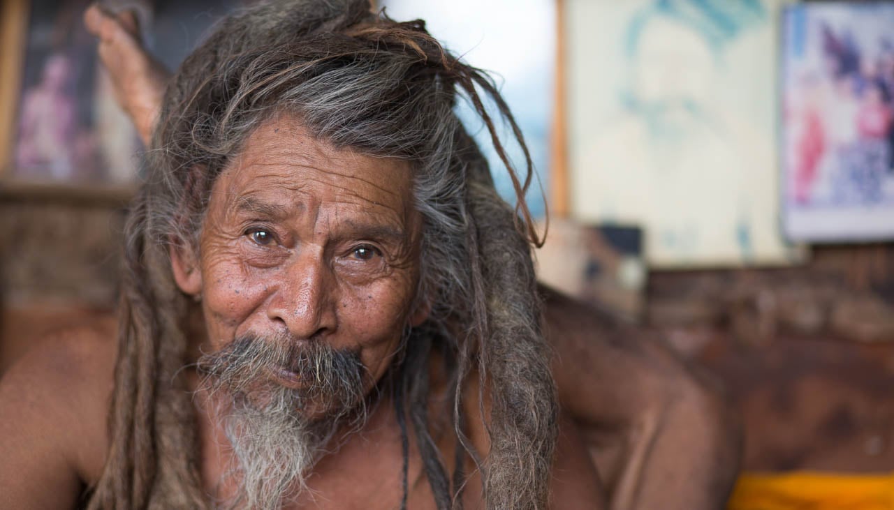 Sadhu im Indischen Himalaya