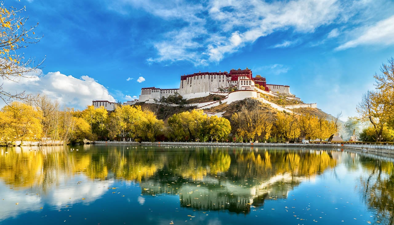 Potala Palast in Lhasa