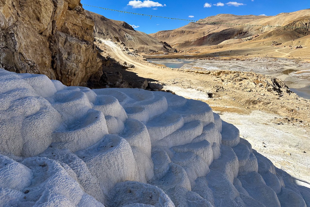 Heisse Quellen im Garuda-Tal in Khyunglung