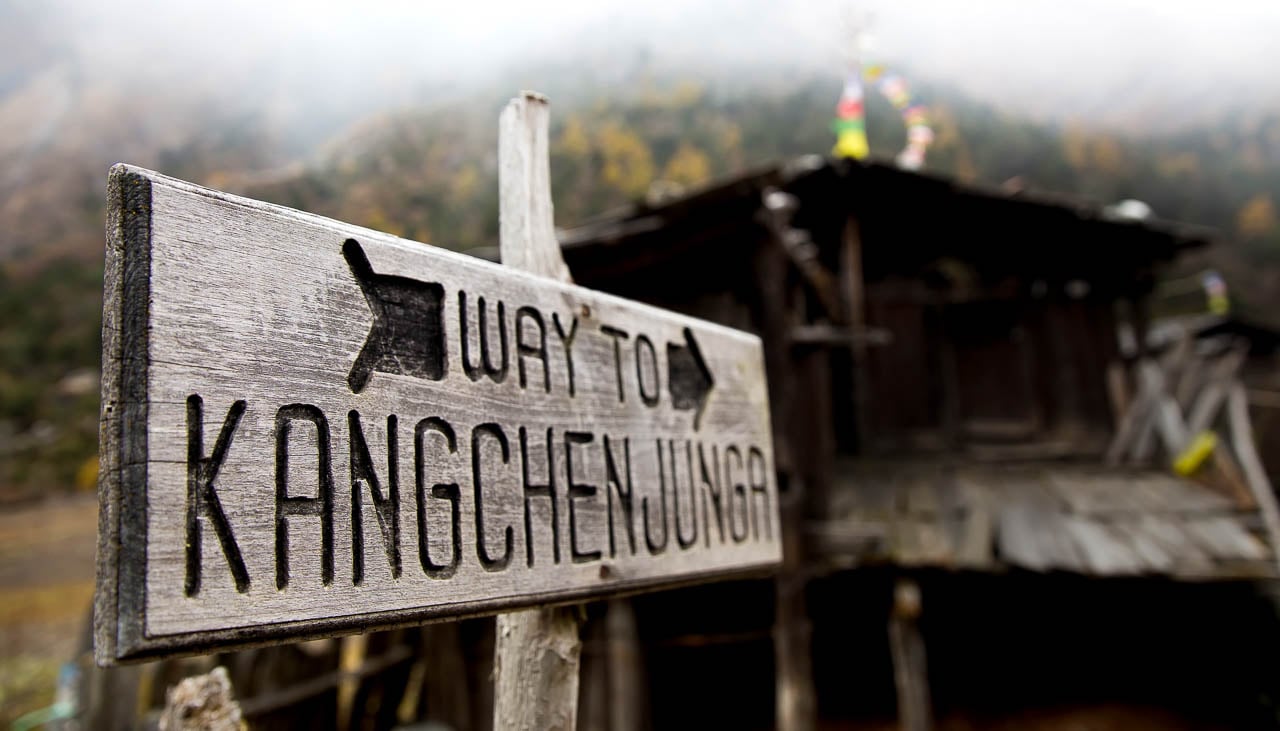 Trekking zum Goechala