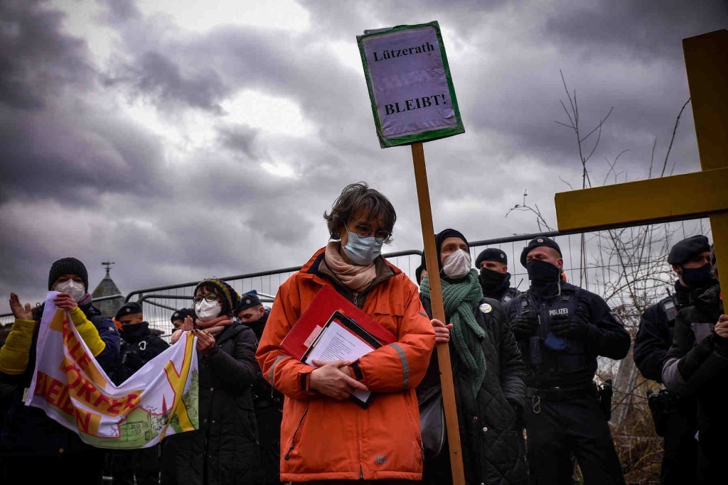 Die Menschen in Lützerath sind verzweifelt  (Foto: Alexander Frank)