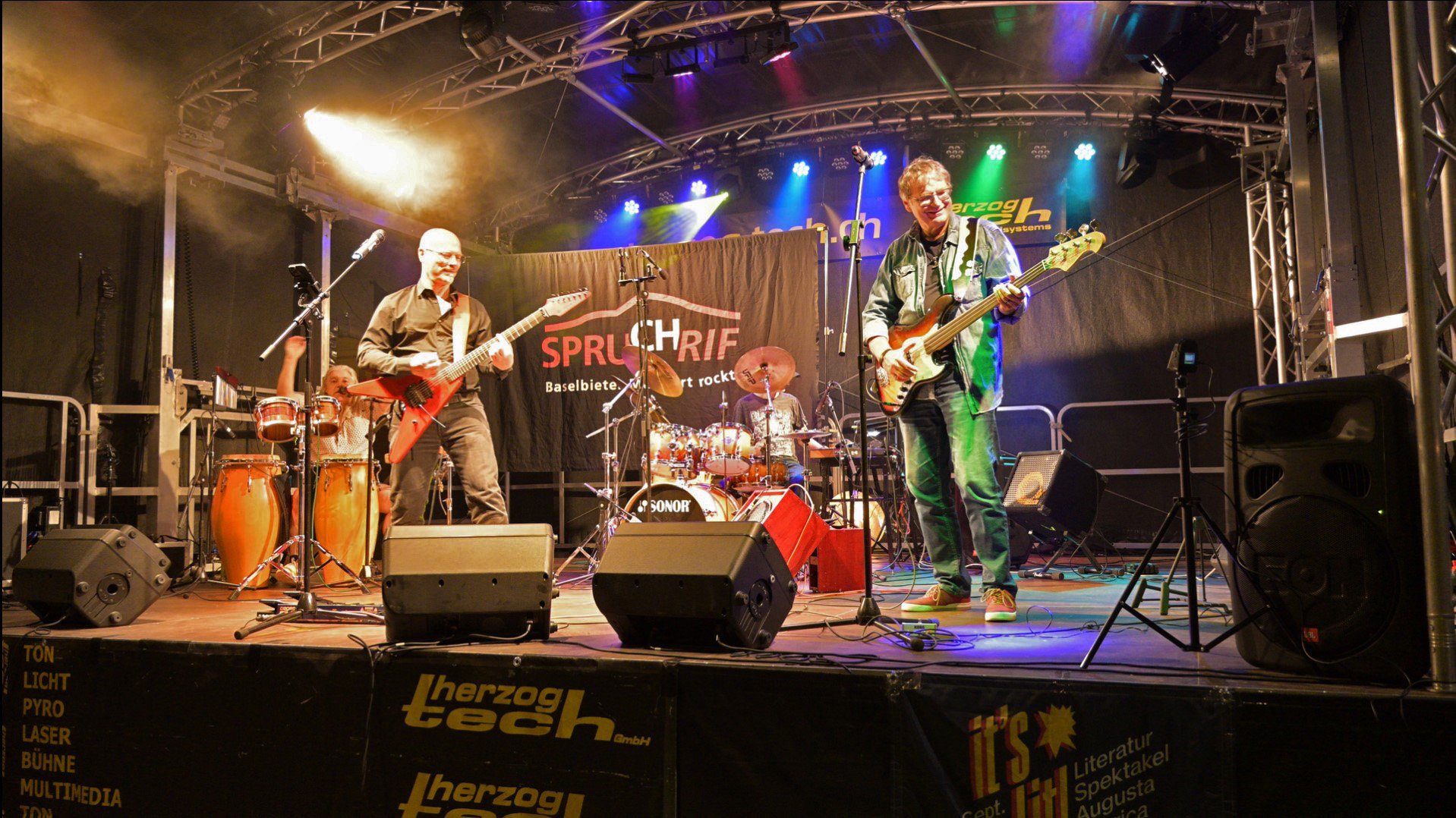 Fotoaufnahmen von SPRUCHRIF Mundartrock am INTEGRA Liestal 2025