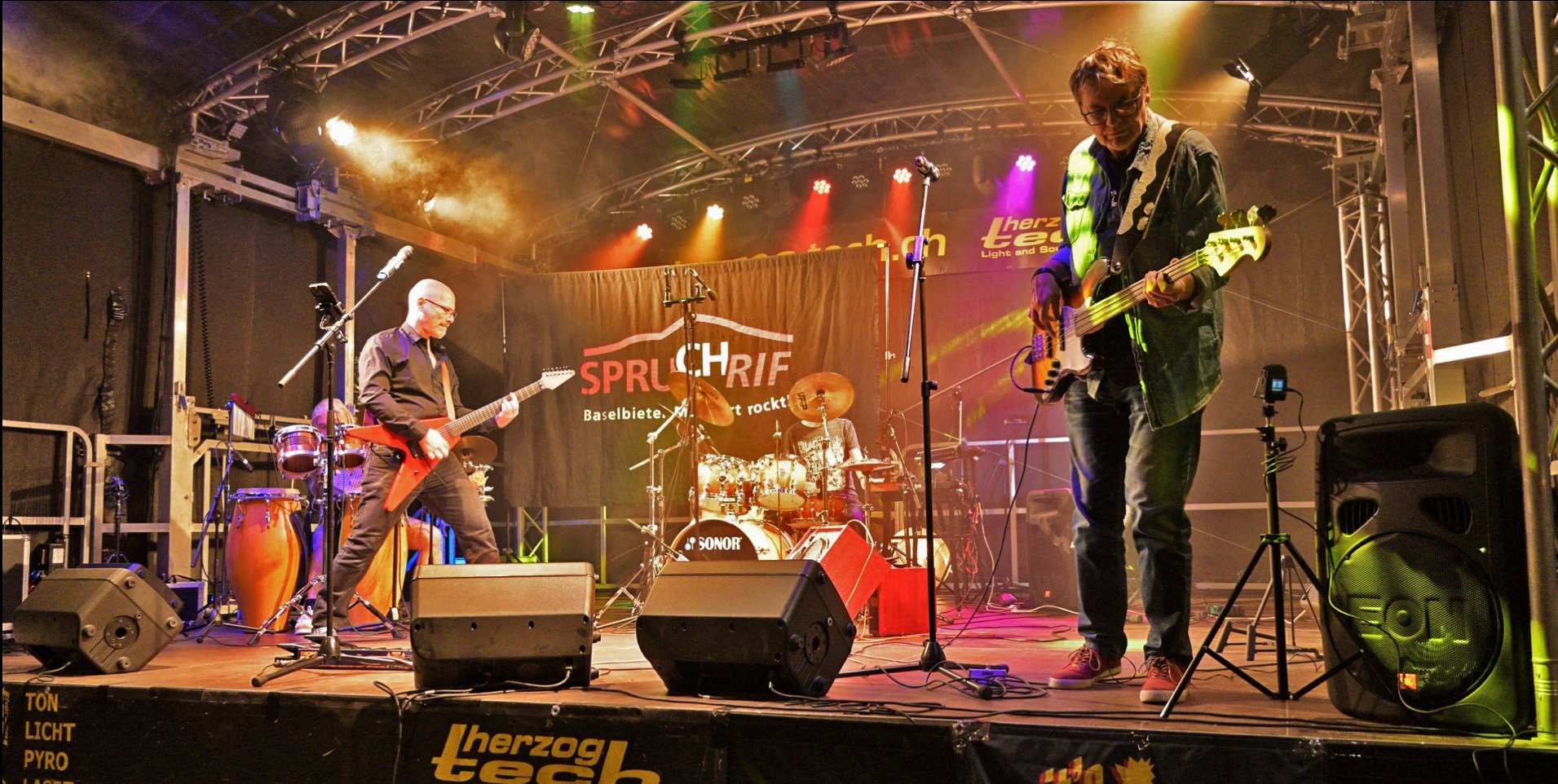 Fotoaufnahmen von SPRUCHRIF Mundartrock am INTEGRA Liestal 2025