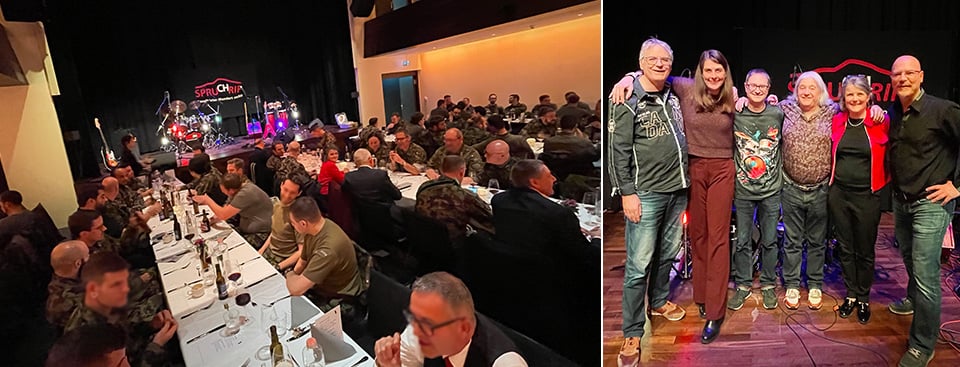 Spruchrif Konzert, Armee-Entlassungsfeier 2025, Elefantehuus Liestal