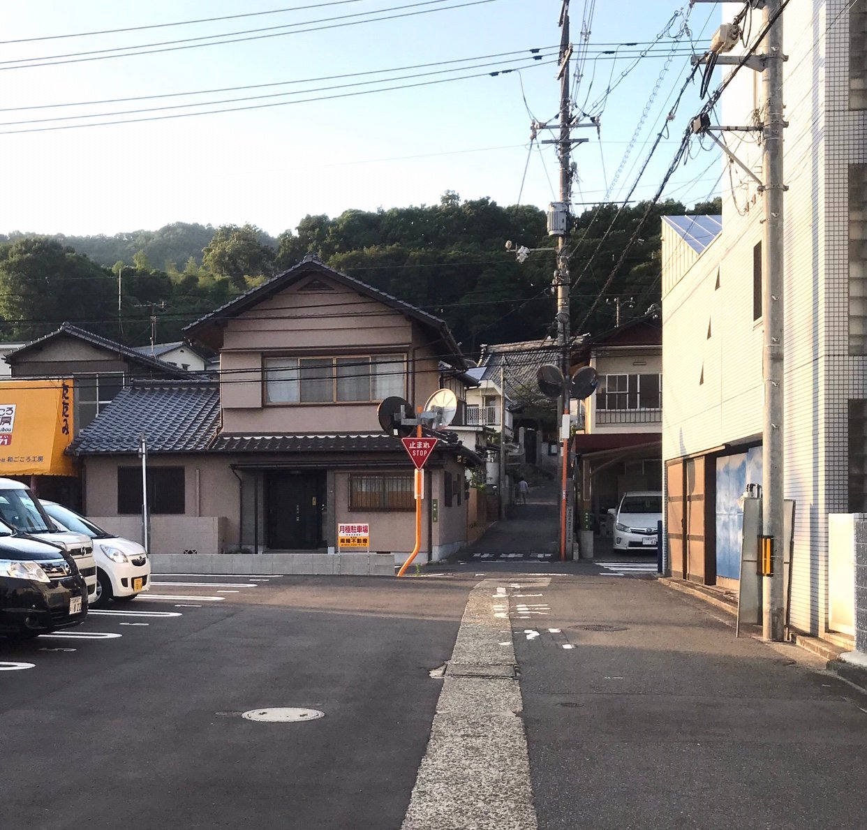 曲がりにくいBポイント交差点