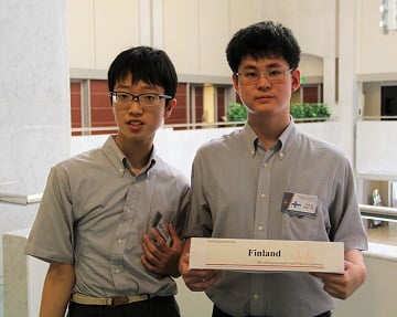 左から野洌くん、福永くん　