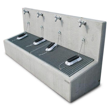 Schuhwaschanlage Fussball