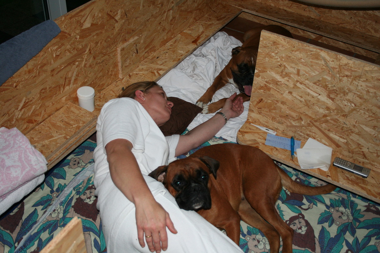 Das lange Warten während der Geburt ...