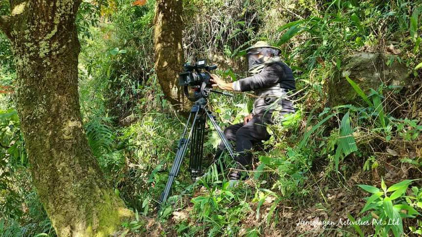 ネパールでのリモート撮影