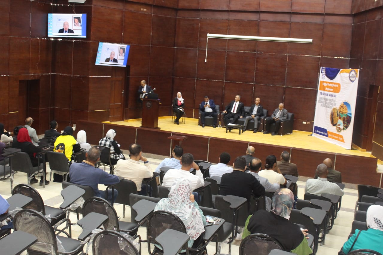 Dr Awni Behnam, Honorary President, IOI, delivering a video message during the Opening Ceremony 