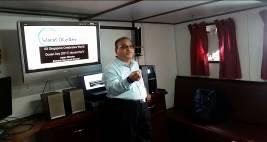 IOI SINGAPORE (FP): A brief lecture was delivered by IOI Singapore Director Jai Acharya and Ship's Captain to the seafarers about ocean environmental issues