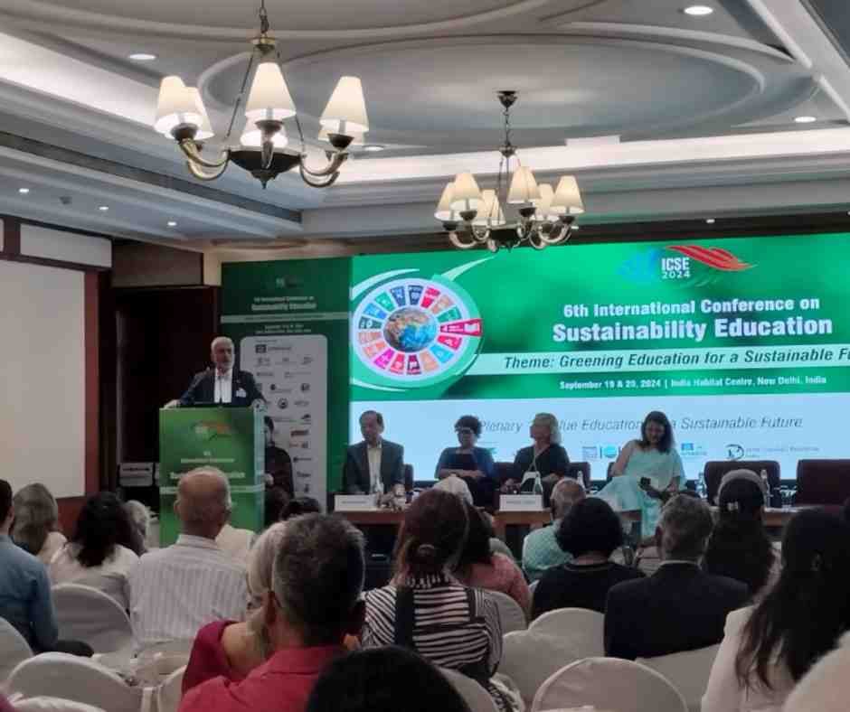 The IOI presents the IOI Ocean Academy at the 6th International Conference on Sustainability Education,  19-20 September, New Delhi, India