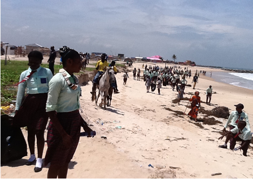 IOI WESTERN AFRICA (NIGERIA): Preventing Marine Debris: recycle; voluntary land and coastal cleanups  