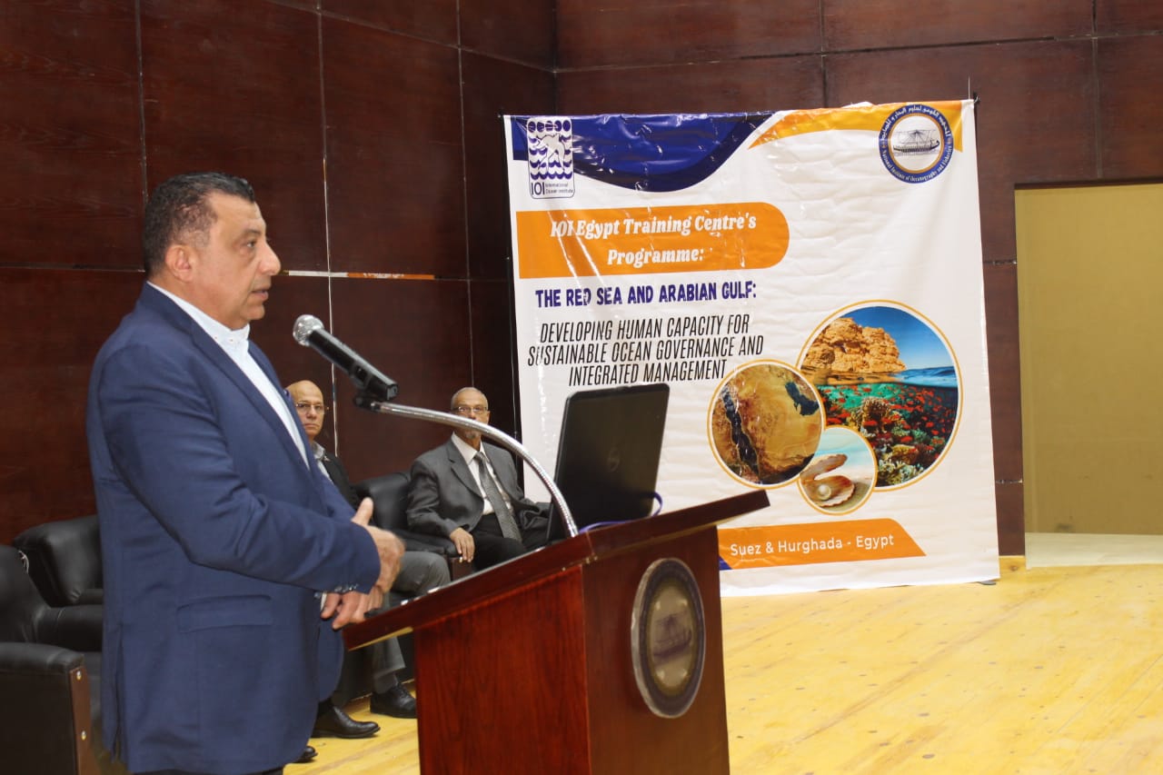 President NIOF delivering a speech during the opening ceremony