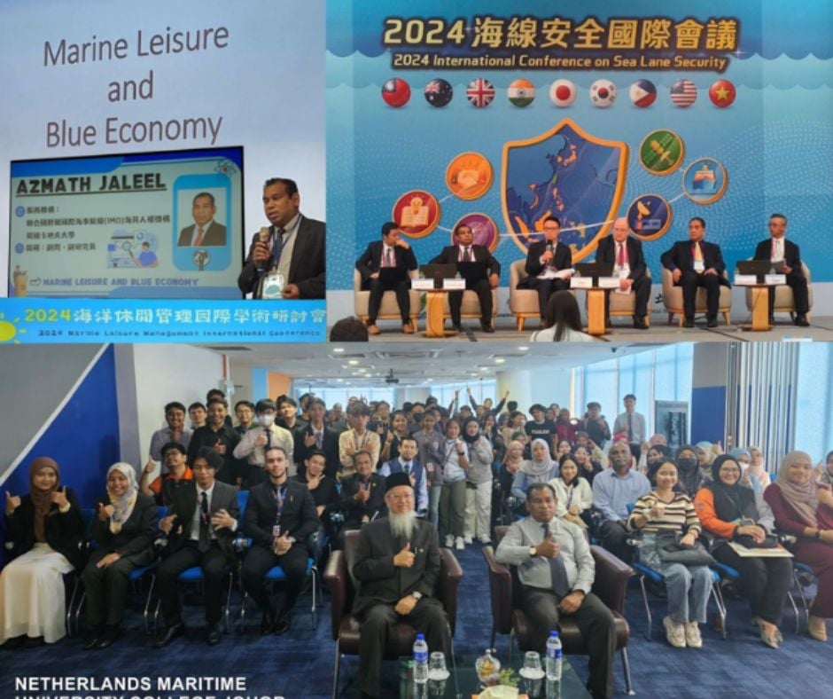 Azmath Jaleel, Director of the IOI Ocean Academy Maldives, represents IOI in Marine and Maritime conferences during May and June