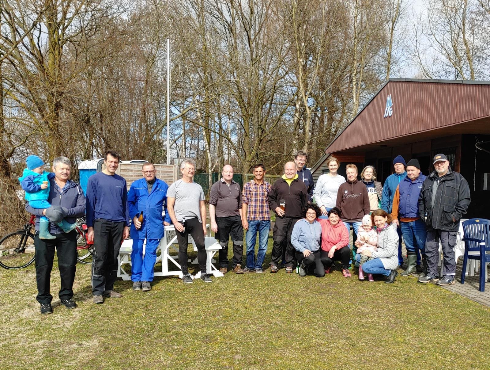 Teamwork ! Vielen Dank an alle Helfer 