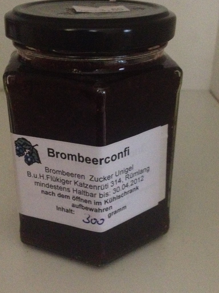 Brombeerenconfi