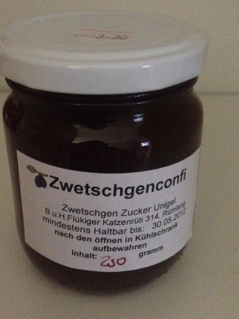 Zwetschgenconfi