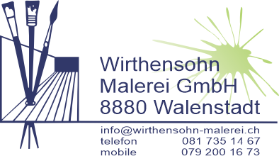 wirthensohn-malerei, Wirthensohn Malergeschäft Walenstadt, malen, verputzen, tapezieren. Farben, Farbenladen