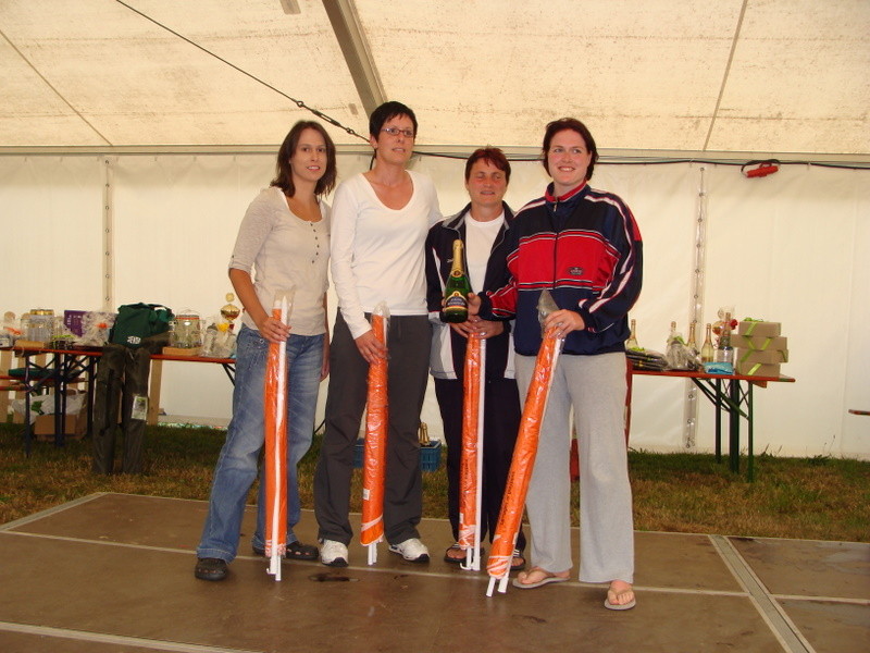 Die Ladies von Malxe ´83  wurden 6.