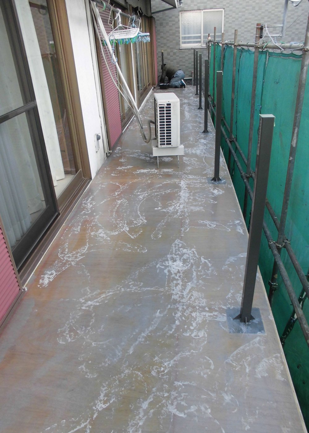 戸建ベランダ防水工事