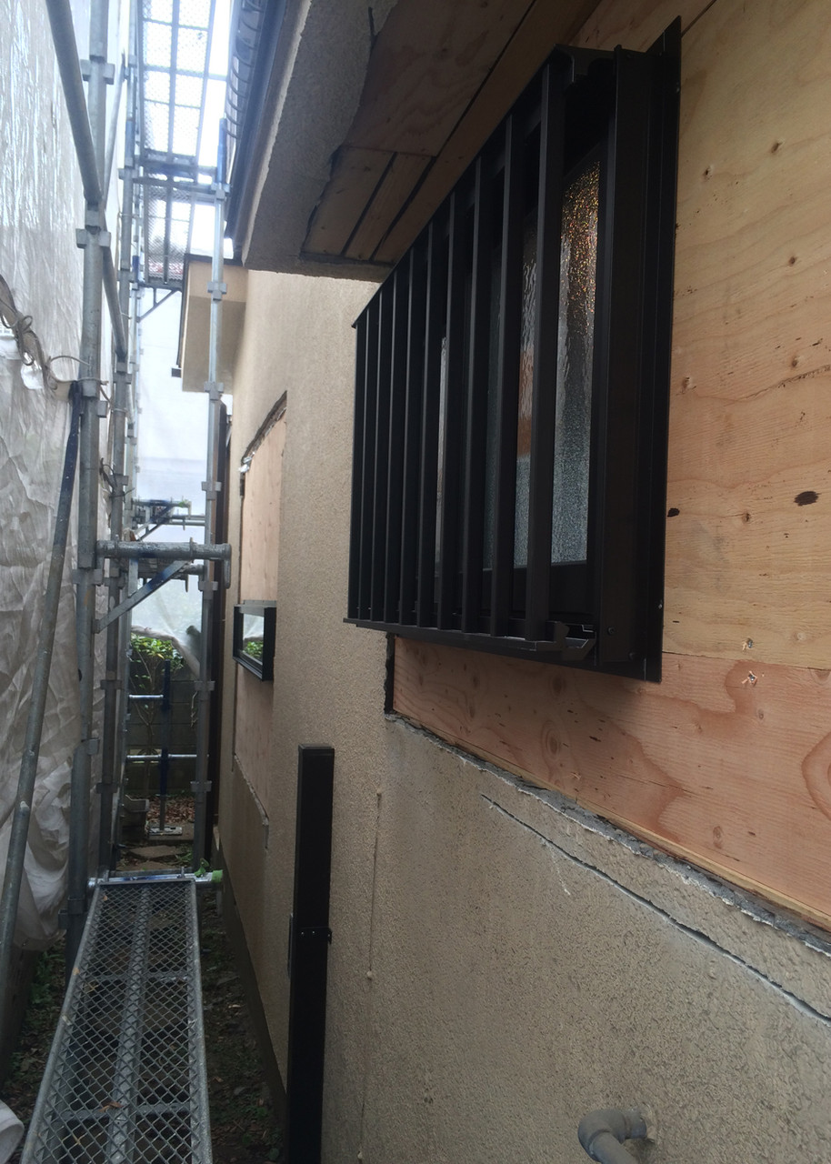 外壁サッシ周りの下地