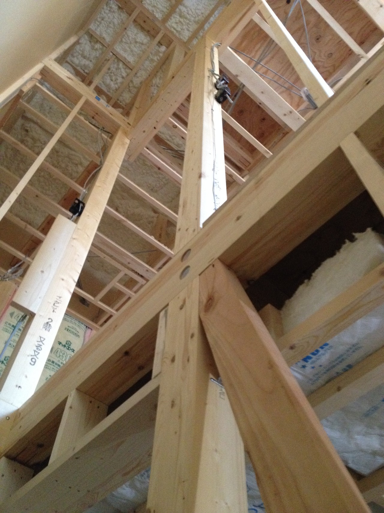 賃貸アパートと言っても大きな土間やロフトがあるんです。