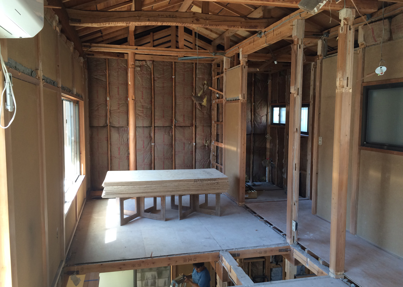 2階の解体状況　