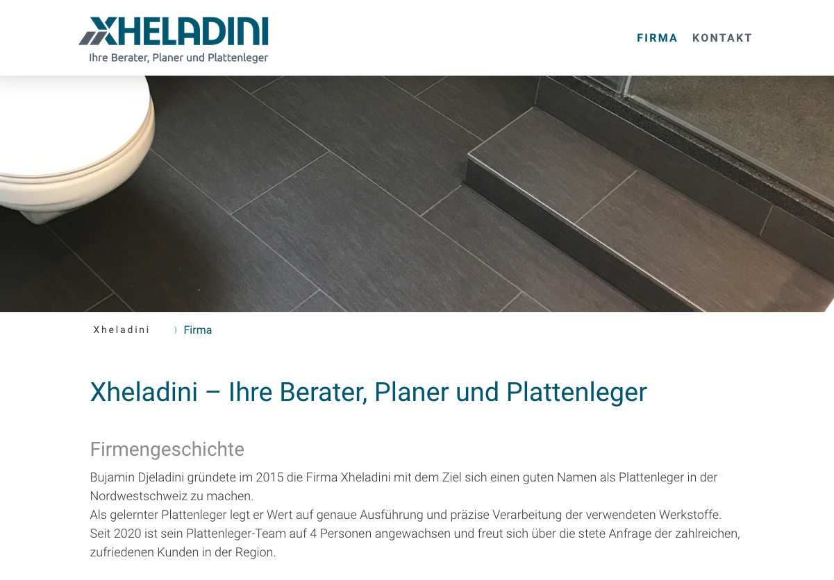 Xheladini – Ihre Berater, Planer und Plattenleger