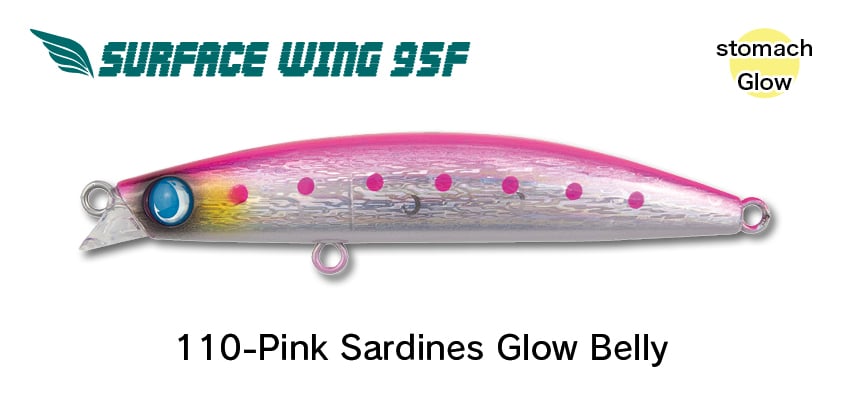 #110-Pink Sardines Glow Belly