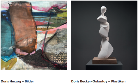 Kunstausstellung Doris Herzog / Doris Becker-Galantay, Kornhauskeller Frick 2022