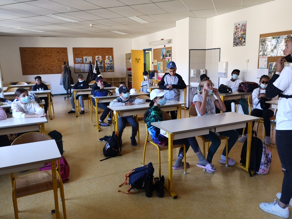 On se prépare pour la sortie 