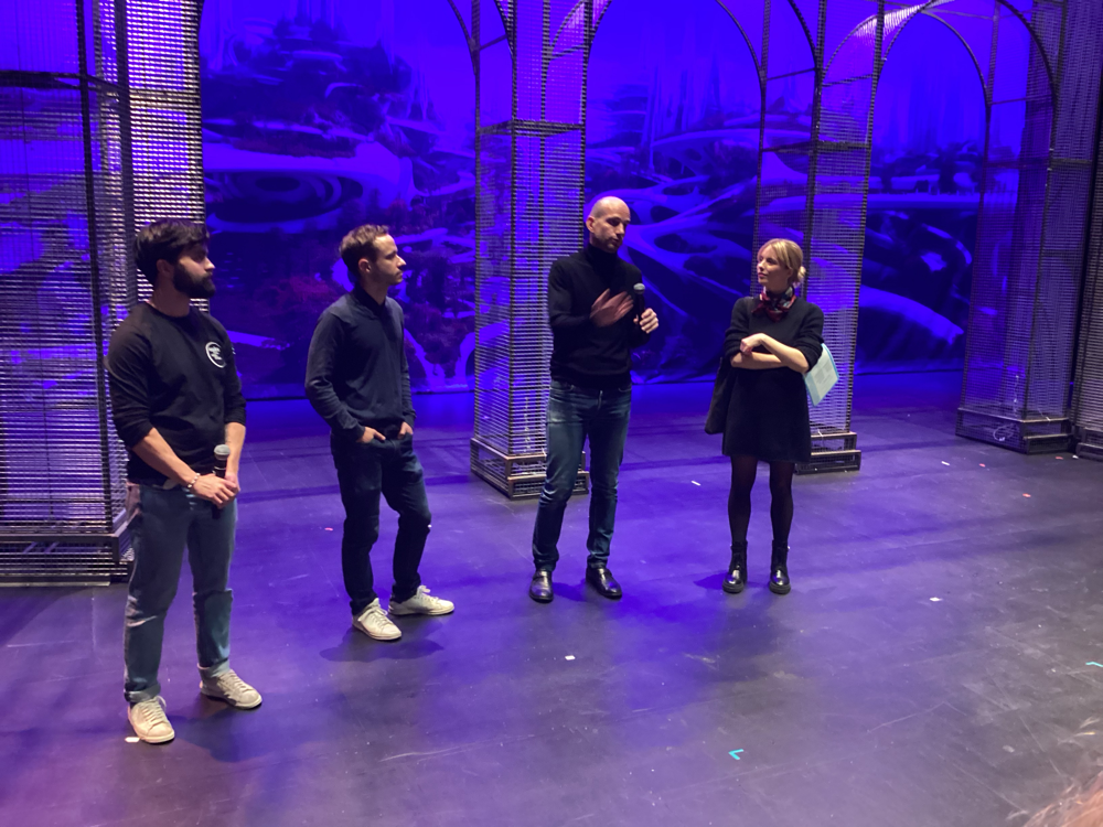 Rencontre sur scène avec les artistes 