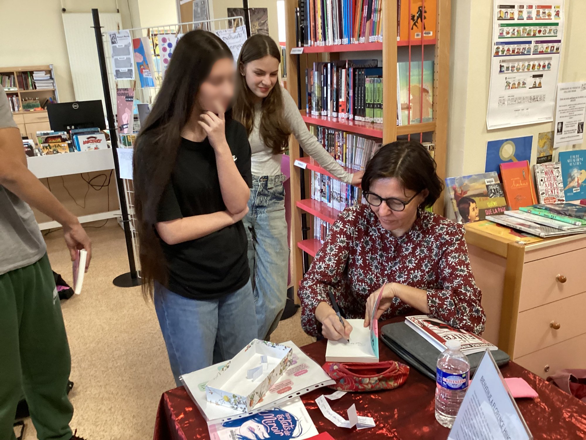 Petite séance de dédicaces...