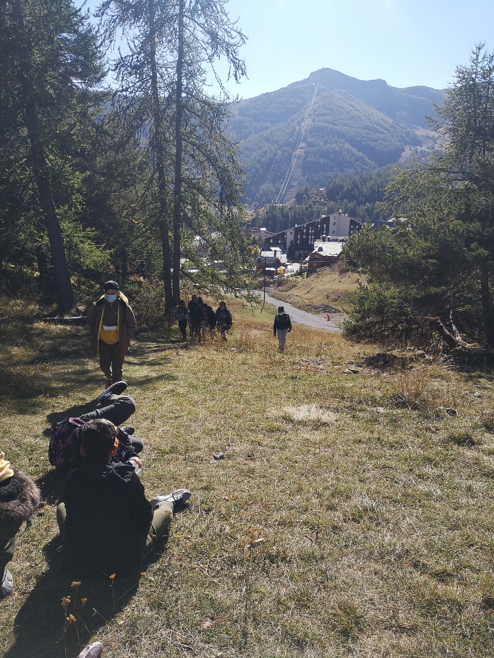 Montée et lecture de paysage 
