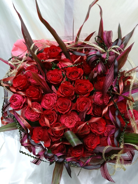 誕生祝フラワーアレンジ