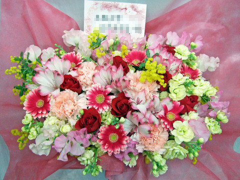 祝フラワーアレンジ