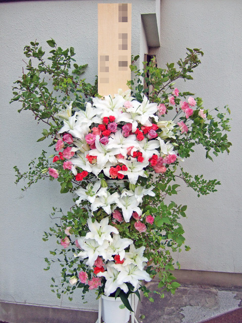 発表会祝スタンド花