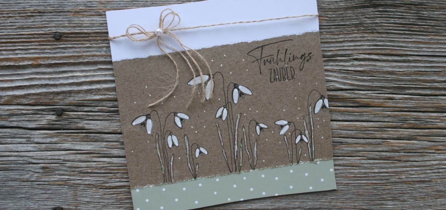 Stempeltipps "Schneeglöckchen"