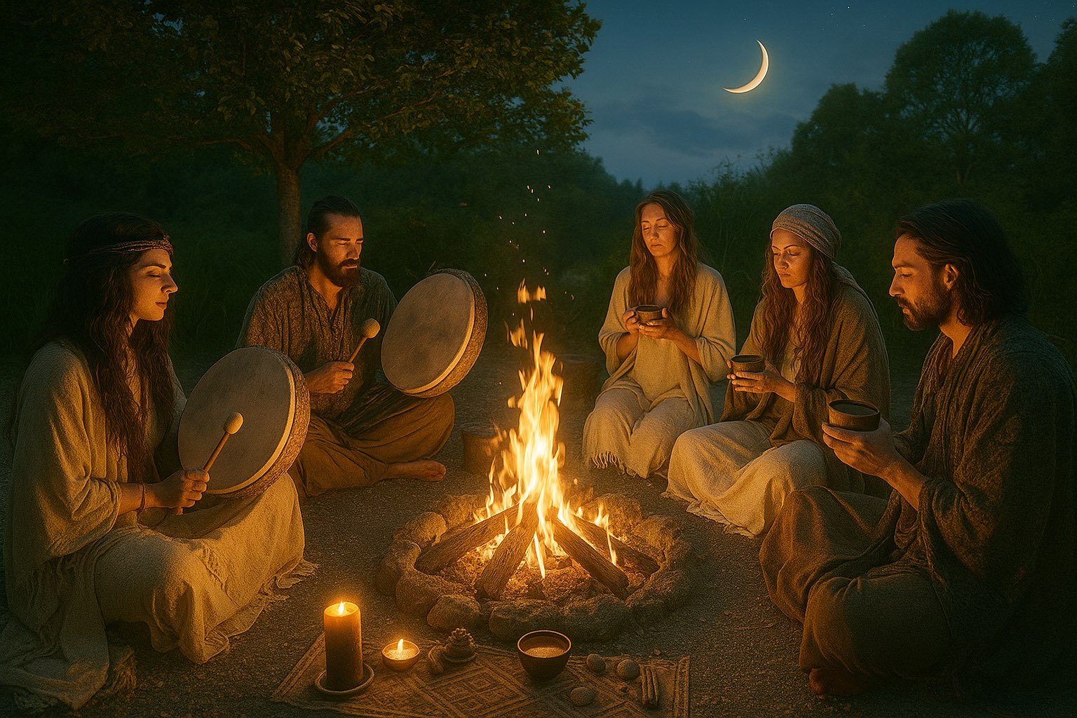 Kakao-Zeremonie: Heilsame Herzöffnung mit Klang und Pflanzenkraft