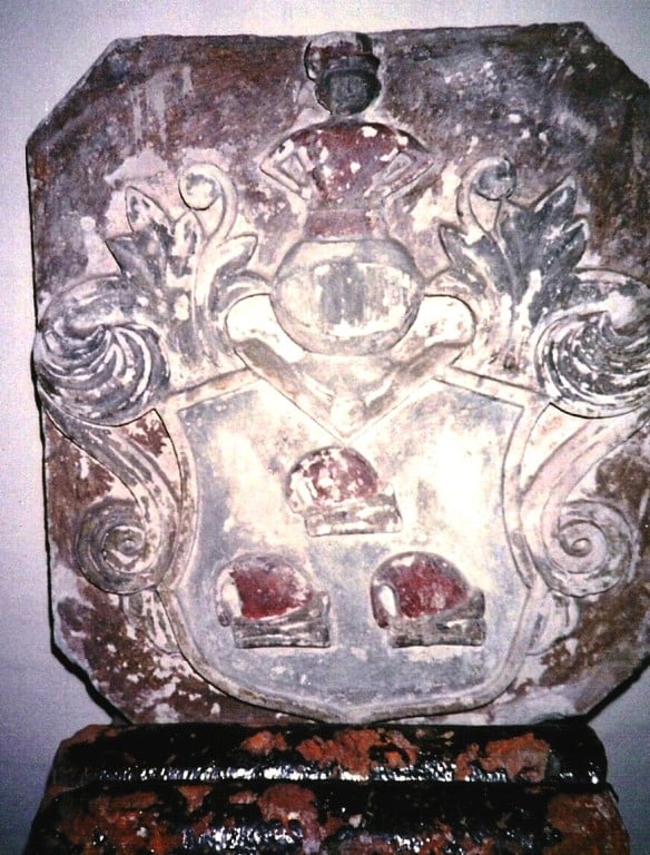 Wappenstein aus Kaltenhof im Heimatmuseum Perleberg