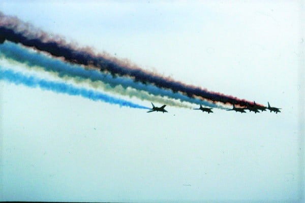 Red Arrows - 9x Folland Gnat - (Royal Air Force)