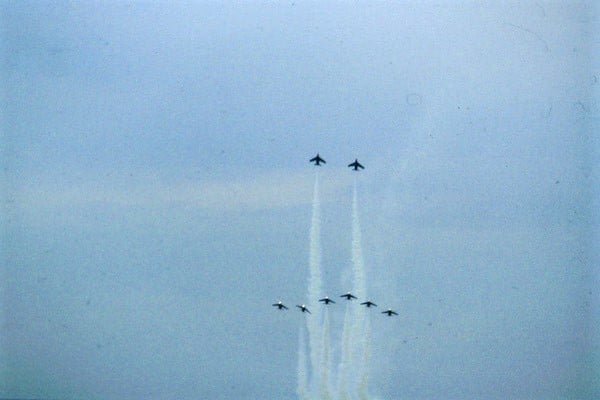 Red Arrows - 9x Folland Gnat - (Royal Air Force)